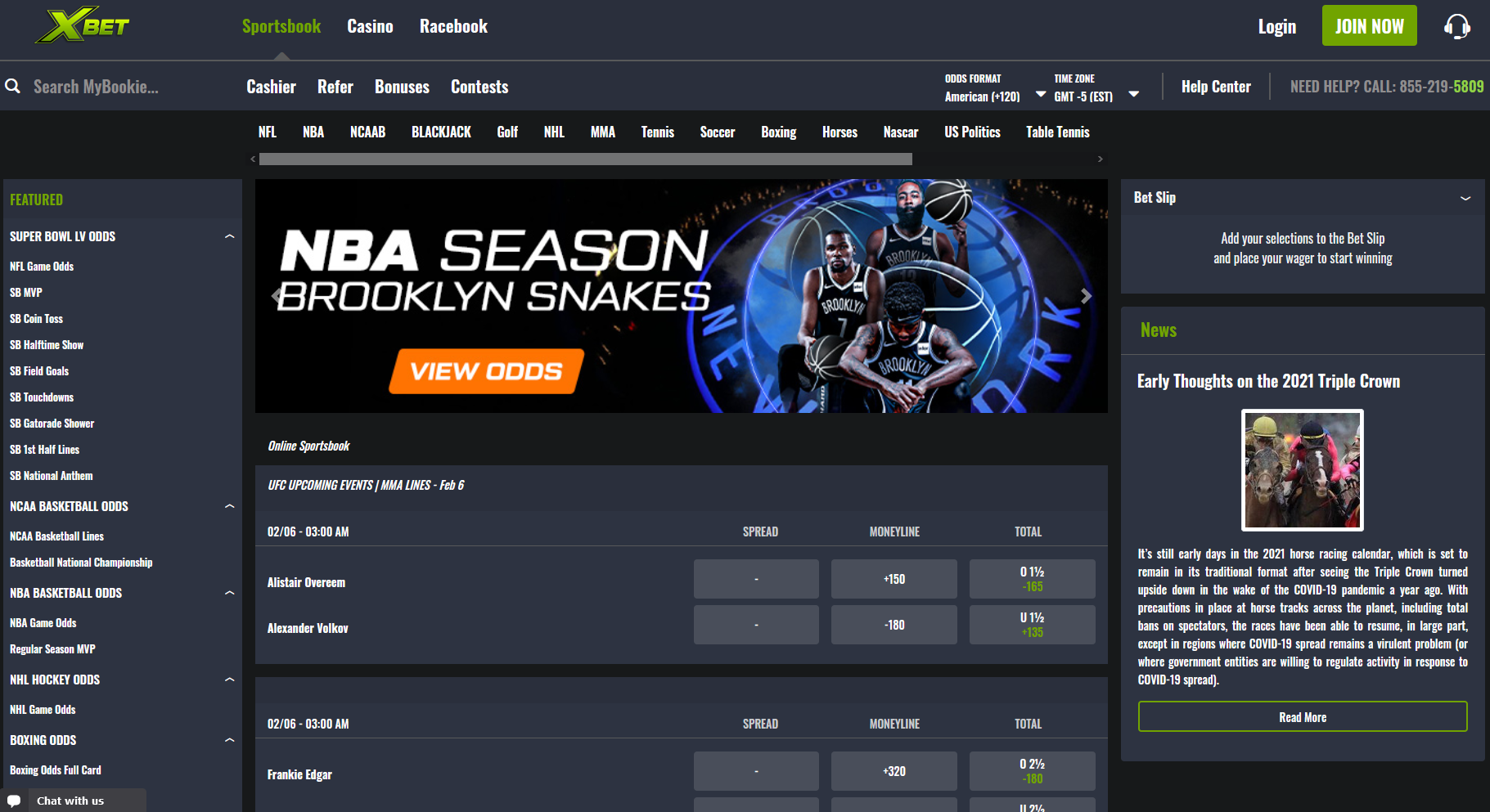 Sports Betting site
